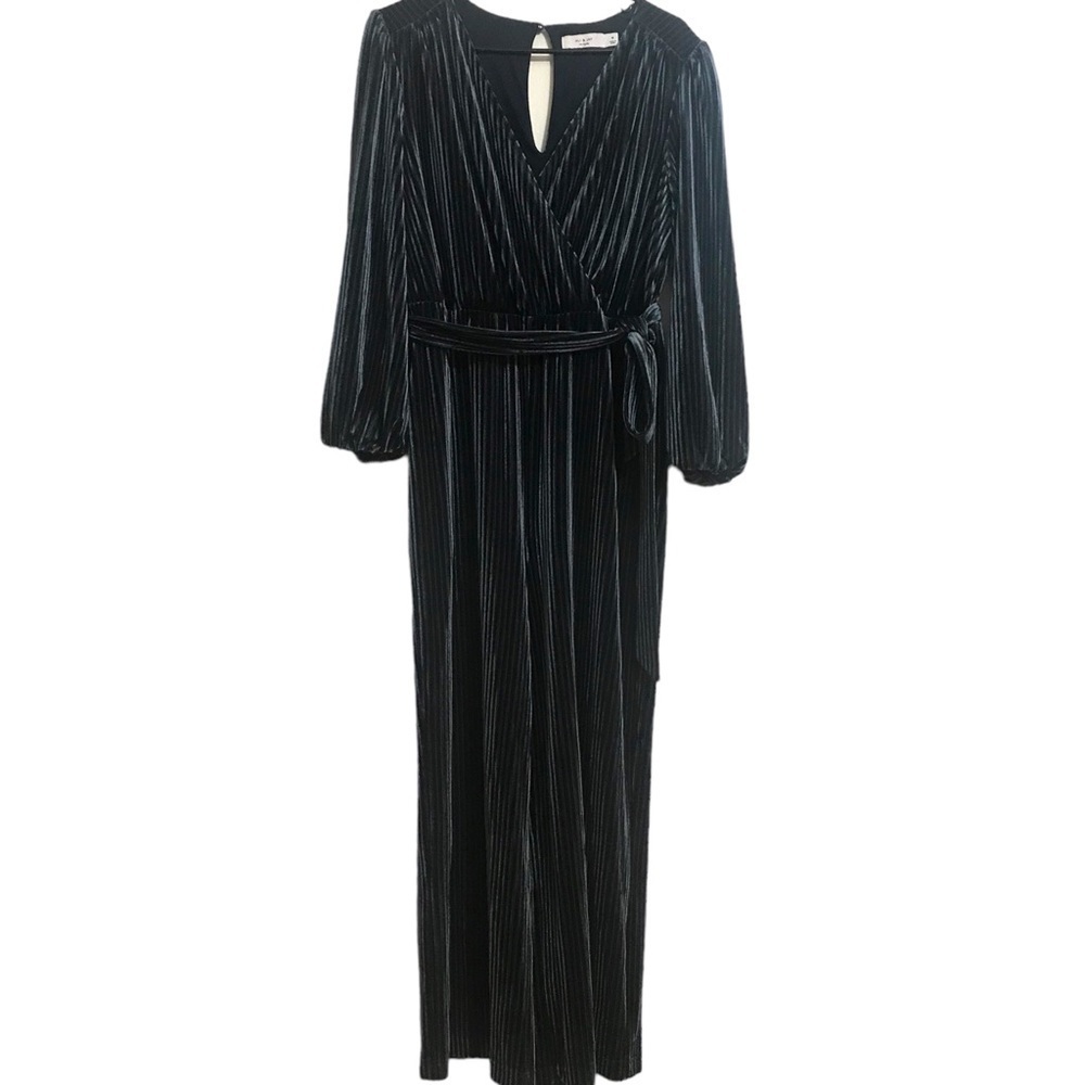 Anthropologie Ali & Jay Jumpsuit One Piece Wide Leg Dark Teal Blue Médium Woman